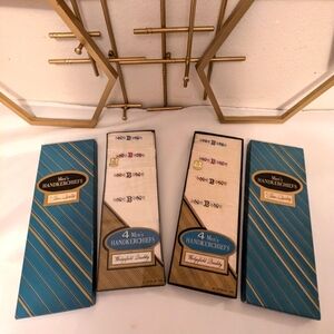 Vintage monogrammed B handkerchiefs 8 total